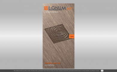 lignumart.sk screenshot