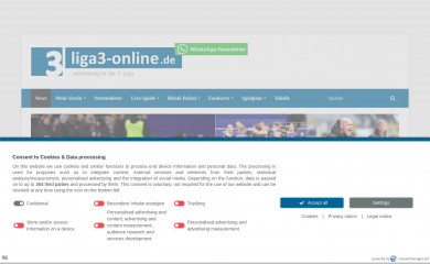 liga3-online.de screenshot