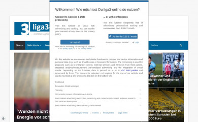 liga3-online.de screenshot