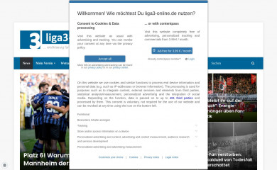 liga3-online.de screenshot