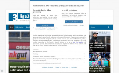 liga3-online.de screenshot
