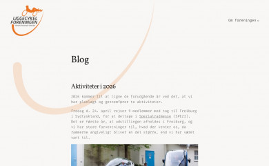 liggecykelforeningen.dk screenshot