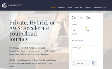 lightcrest.com screenshot