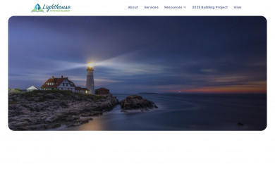 lighthouseontherockky.org screenshot
