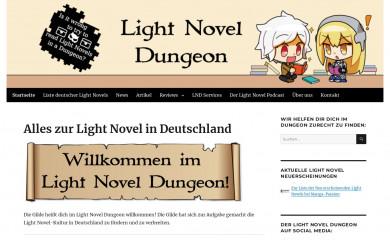 lightnovel-dungeon.de screenshot