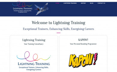 lightningtraining.com screenshot