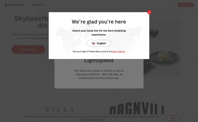 lightspeedhq.no screenshot