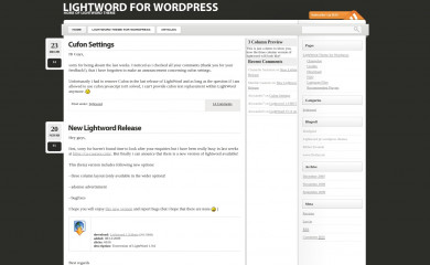 http://www.lightword-theme.com screenshot