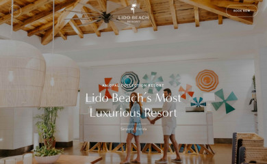 lidobeachresort.com screenshot