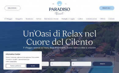 lidoparadiso.it screenshot