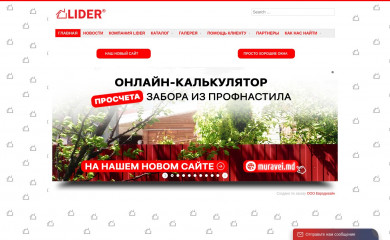 lider-pmr.com screenshot