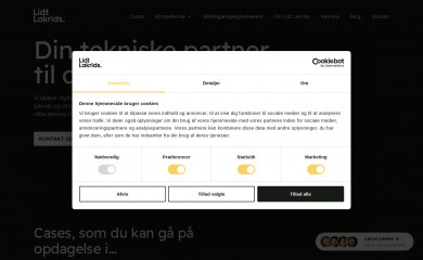 https://lidtlakrids.dk screenshot