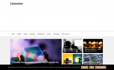 lifetickler.com screenshot