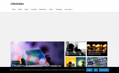 lifetickler.com screenshot