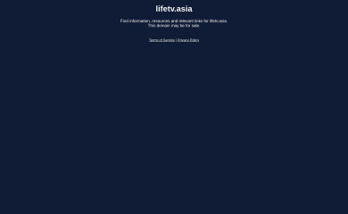 lifetv.asia screenshot