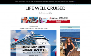 lifewellcruised.com screenshot