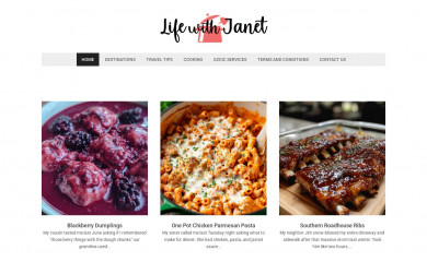 lifewithjanet.com screenshot