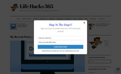 lifehacks365.com screenshot