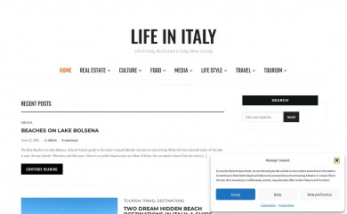lifeinitaly.com screenshot