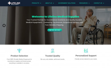 lifelinemeds.com screenshot