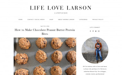 lifelovelarson.com screenshot