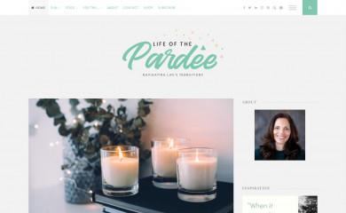 lifeofthepardee.com screenshot