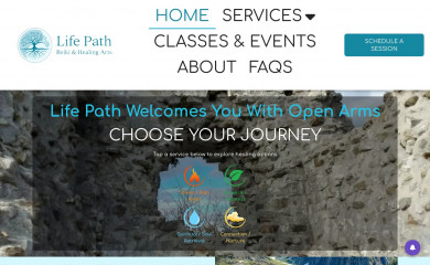 lifepathreikihealing.com screenshot