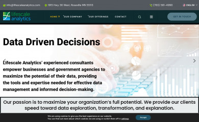 lifescaleanalytics.com screenshot