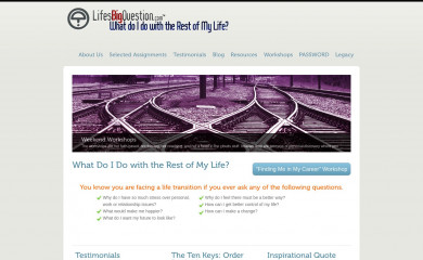 lifesbigquestion.com screenshot
