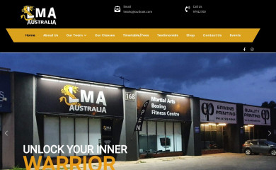 lifestylemartialarts.com.au screenshot