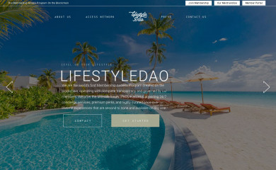 lifestyledao.io screenshot