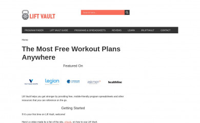 liftvault.com screenshot