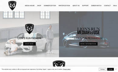 lions-run.com screenshot