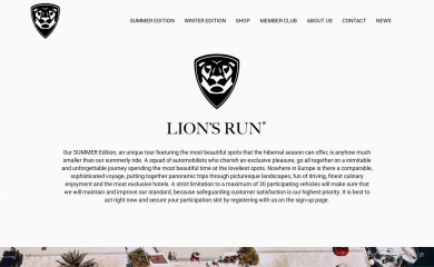 lions-run.com screenshot