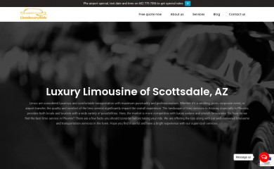 limoluxuryride.com screenshot
