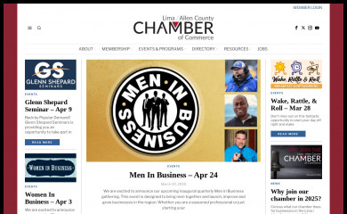 limachamber.com screenshot