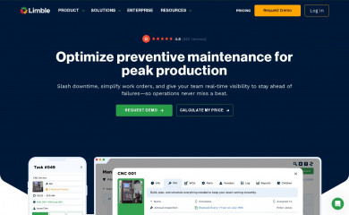 limblecmms.com screenshot