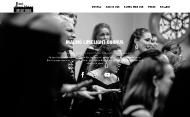 limelightchorus.se screenshot
