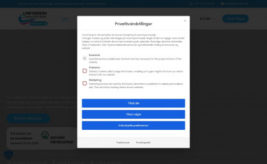 limfjordens-malerfirma.dk screenshot
