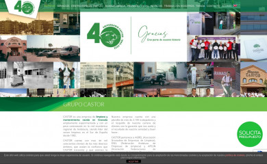 limpiezascastor.es screenshot