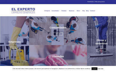 limpiezaselexperto.com screenshot