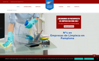 limpiezas-navarra.com screenshot