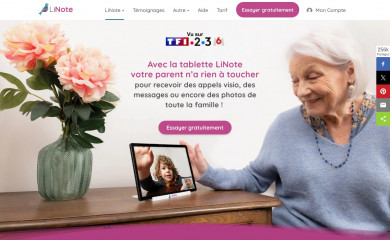 linote.fr screenshot