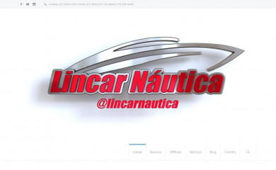 lincarnautica.com.br screenshot