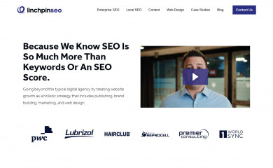 linchpinseo.com screenshot