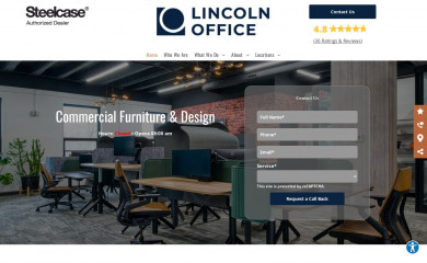 lincolnoffice.com screenshot
