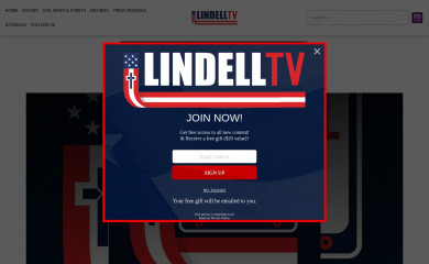 lindelltv.com screenshot