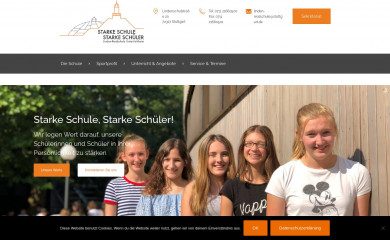 linden-realschule.de screenshot