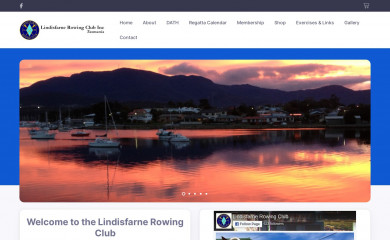 lindisfarnerowingclub.com.au screenshot