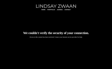lindsayzwaan.nl screenshot